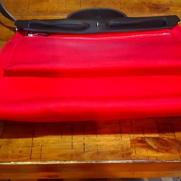 AUTHENTIC Hermes canvas and black leather tote bag - Picture 4 of 7